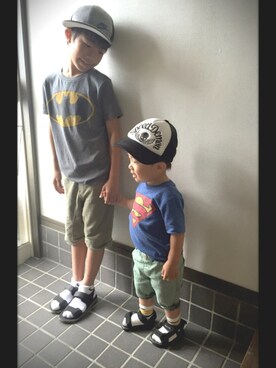 nikopoko25さん(キッズ・80cm)の夏コーディネート