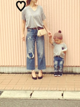 nikopoko25さん（キッズ・80cm）の夏コーディネート