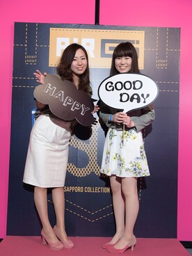 「SNIDEL（スナイデル）のアイテム（その他）」を使った、AIR-G'&.LOVEさん（レディース・161cm）の春コーディネート