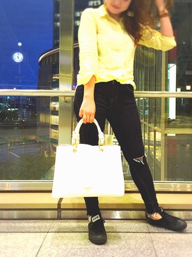 _rumi☺︎_さん（レディース・159cm）の春コーディネート