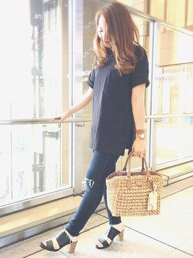 _rumi☺︎_さん（レディース・159cm）の夏コーディネート