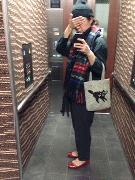 「JOURNAL STANDARD（ジャーナルスタンダード）のアイテム（つなぎ/オールインワン）」を使った、Kanaさん（レディース・157cm）の秋コーディネート