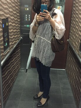 「Laula（ラウラ）のアイテム」を使った、Kanaさん（レディース・157cm）の夏コーディネート