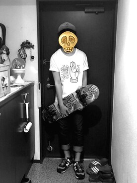「SANTA CRUZ（サンタクルーズ）のアイテム（その他）」を使った、✔︎keiya.kusajima✔︎さん（メンズ・170cm）の春コーディネート
