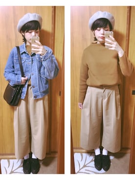 ё☆ёさん(レディース・159cm)の冬コーディネート