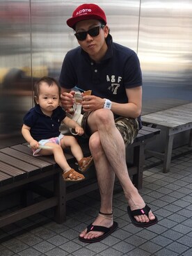 まかろにさん（メンズ・175cm）の夏コーディネート