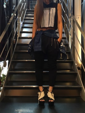 Sayuka Haginoさん(レディース・160cm)の夏コーディネート