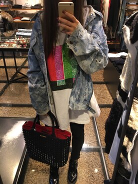 Sayuka Haginoさん（レディース・160cm）の秋コーディネート