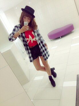 いずみたに しおりさんのコーディネート