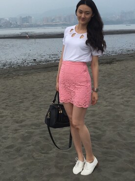 王丁さんのコーディネート