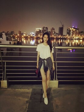 王丁さんのコーディネート