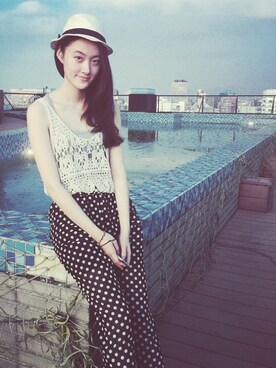 王丁さんのコーディネート