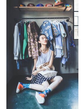 王丁さんのコーディネート