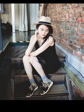 王丁さんのコーディネート