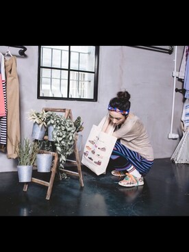 王丁さんのコーディネート