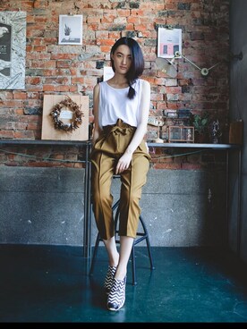 王丁さんのコーディネート