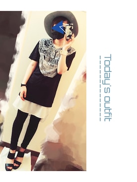 「MONKI」｜M I K U / 봐 구さん（レディース・158cm）の夏コーディネート