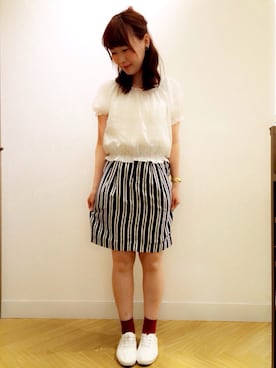 まきやんさん（レディース・156cm）の夏コーディネート