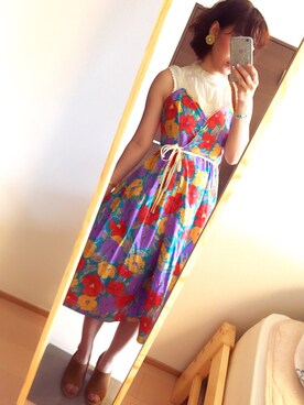 eさん（レディース・155cm）の夏コーディネート