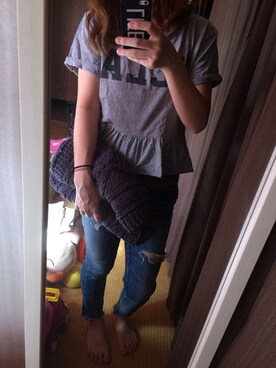 MA3NUMさん（レディース・154cm）の夏コーディネート