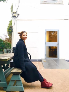 「alexanderwang（アレキサンダーワン）のアイテム（ジャケット/アウター）」を使った、TOGARIさん（レディース・160cm）の冬コーディネート