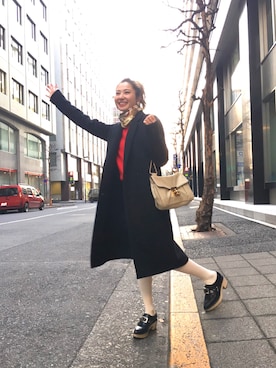 「alexanderwang（アレキサンダーワン）のアイテム（ジャケット/アウター）」を使った、TOGARIさん（レディース・160cm）の冬コーディネート