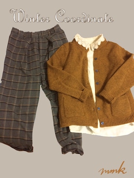 みみ子さん（レディース・153cm）の冬コーディネート