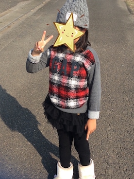 「GAP（ギャップ）のアイテム（スウェット、ブラック系）」を使った、mahaloさん（レディース）の春コーディネート