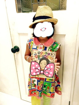 「BOOFOOWOO（ブーフーウー）のワンピース（ワンピース、ブルー系）」を使った、mahaloさん（レディース）の春コーディネート