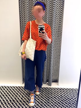 「PANERAI（パネライ）のアイテム」を使った、Doraさん（レディース・158cm）の夏コーディネート