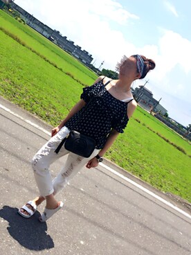 「PANERAI（パネライ）のアイテム」を使った、Doraさん（レディース・158cm）の夏コーディネート