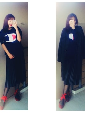 「Alexander McQueen（アレキサンダーマックイーン）のアイテム（バレエシューズ）」を使った、lost_highwayさん（レディース・165cm）の冬コーディネート