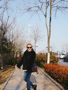 「アイテム（ブーティ）」を使った、lost_highwayさん（レディース・165cm・20代）の冬コーディネート