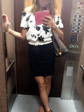 「Chedel（チェデル）のアイテム」を使った、chieさん（レディース・166cm）の夏コーディネート