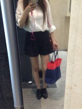 「DRWCYS（ドロシーズ）のアイテム（その他シューズ）」を使った、自分記録@miiiyuuuさん（レディース・147cm）の春コーディネート