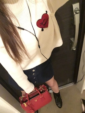 自分と娘記録@miiiyuuuさん（レディース・147cm）の秋コーディネート