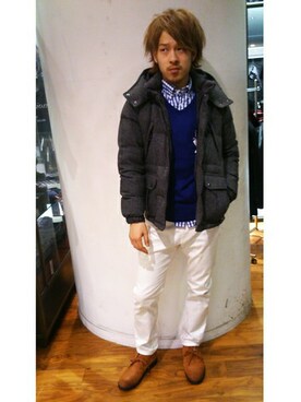 kondo.Rさん（メンズ・175cm）の冬コーディネート