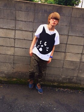 松岡 雅士さん（メンズ・172cm）の春コーディネート