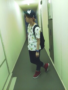 松岡 雅士さん（メンズ・172cm）の夏コーディネート