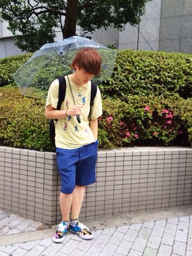 松岡 雅士さん（メンズ・172cm）の夏コーディネート