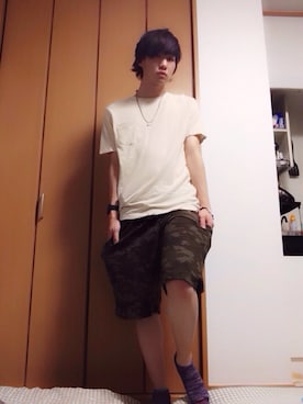 松岡 雅士さん（メンズ・172cm）の夏コーディネート