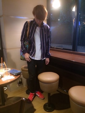 松岡 雅士さん(メンズ・172cm)の夏コーディネート