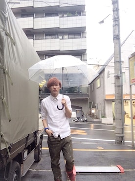 松岡 雅士さん(メンズ・172cm)の秋コーディネート