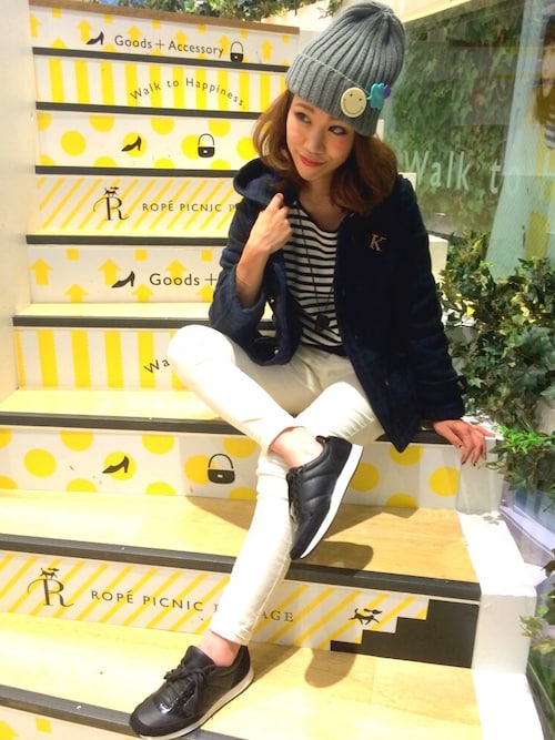 Ka Yo Rope Picnicのダッフルコートを使ったコーディネート Wear