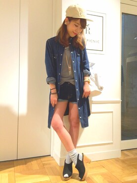 ka_yoさん（レディース・160cm）の春コーディネート