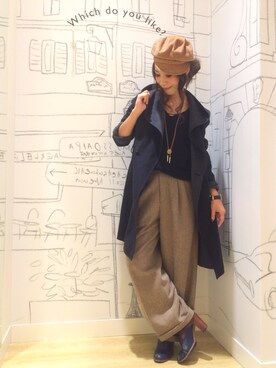 ka_yoさん（レディース・160cm）の秋コーディネート