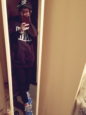 「MEMENTO（メメント）のアイテム」を使った、saoさん（レディース・165cm）の秋コーディネート