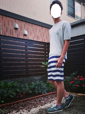 うきょうさん（メンズ・176cm）の夏コーディネート