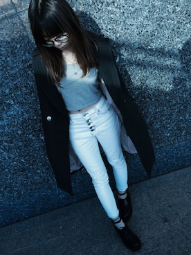 「Jeffrey Campbell（ジェフリーキャンベル）のアイテム（その他シューズ）」を使った、shishiさん（レディース・165cm）の秋コーディネート