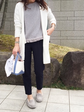 「NETSTAR（ネットスター）のアイテム」を使った、mikaさん（レディース・166cm）の春コーディネート